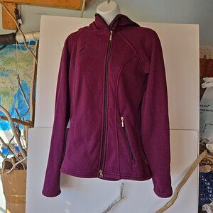 Arista Equestrian Jacket thick fleece hooded Sweater Zip front